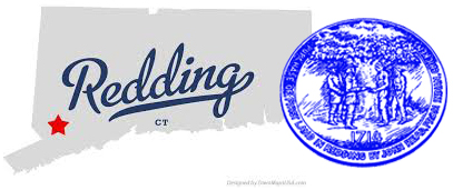 location of Redding, CT on map outline